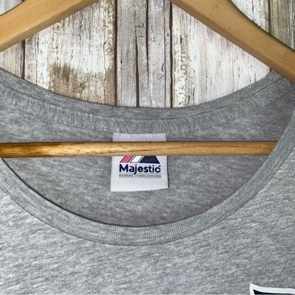 Majestic Detroit Tigers Grey Tee - Picture 2 of 3
